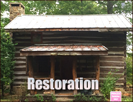 Historic Log Cabin Restoration  Cutler, Ohio